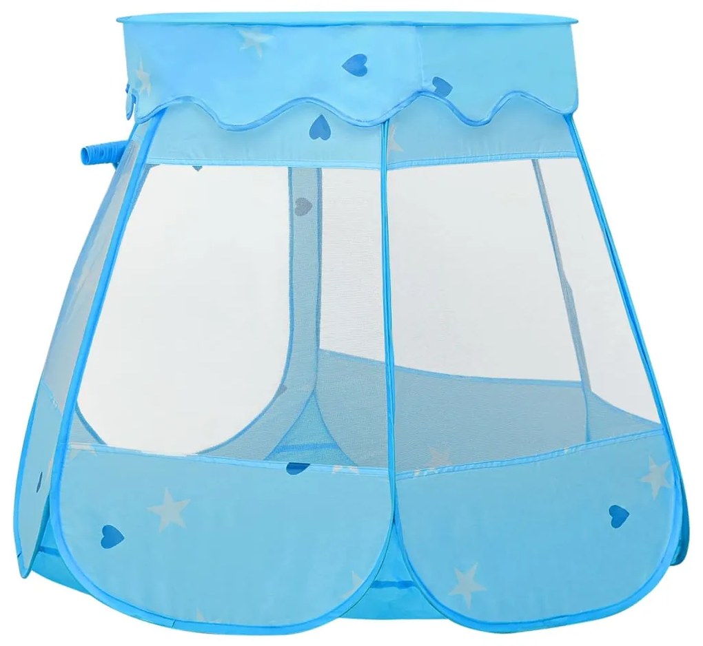 Tenda de brincar infantil 102x102x82 cm azul