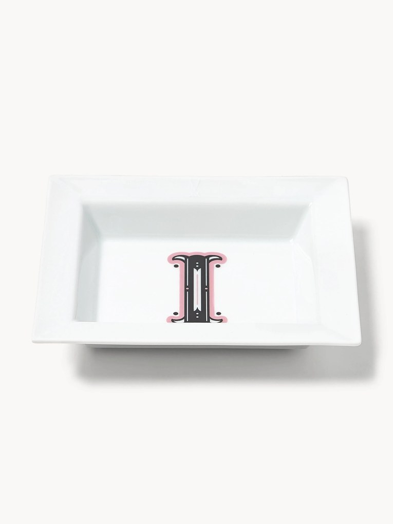 Westwing Collection x MEISSEN, Vide-Poche com motivo decorativo artesanal Initials