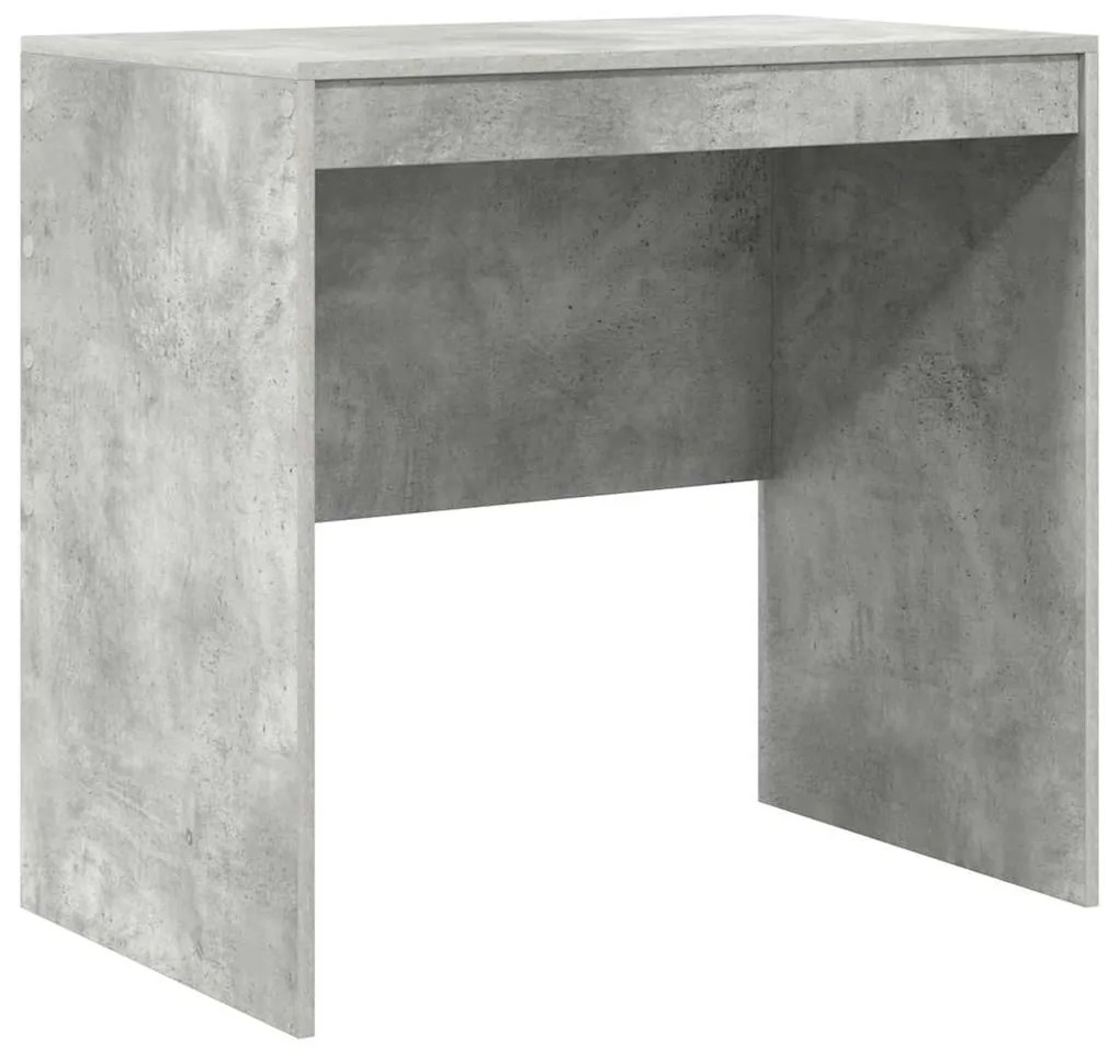 Mesa Betão Cinza 80x50x76 cm Madeira engenheirada