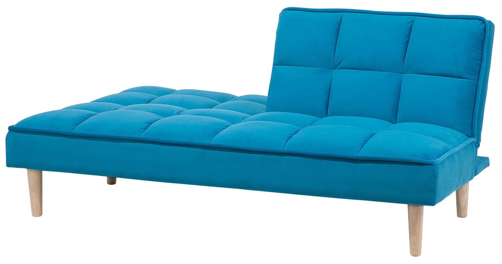 Sofá-cama azul SILJAN Beliani
