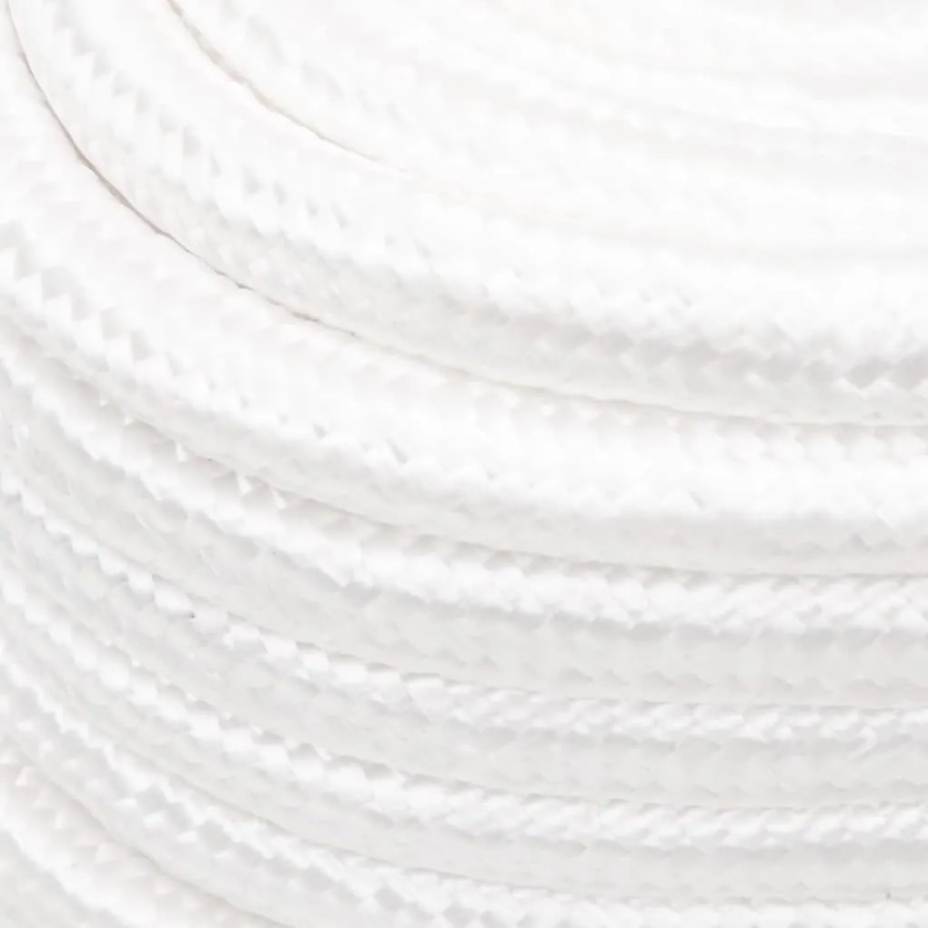 Corda de barco 20 mm 50 m polipropileno branco completo