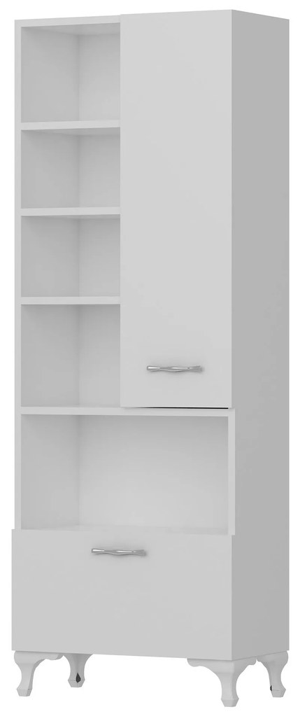 Armário Multiusos Sezen – Branco – 60 cm x 163,6 cm x 31,5 cm