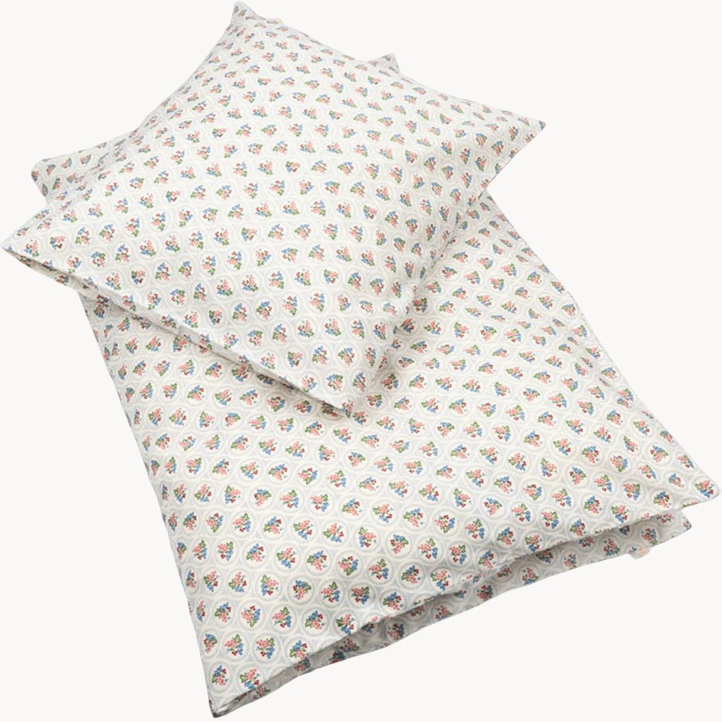 Roupa de cama para criança em algodão orgânico Verona Blues