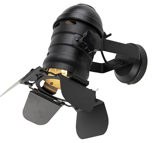 Projetores de estúdio inteligentes pretos rotativos e inclináveis com Wi-Fi A60 - Movie