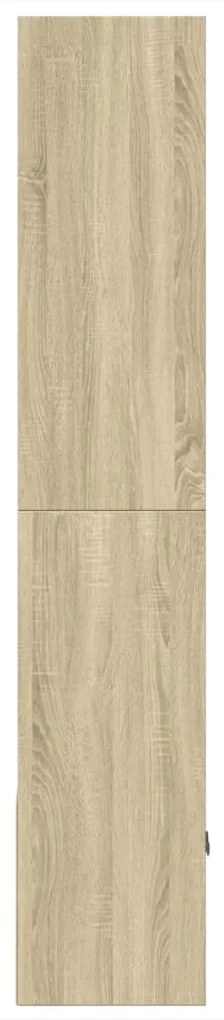 Estante 70x36x189 cm derivados de madeira carvalho sonoma
