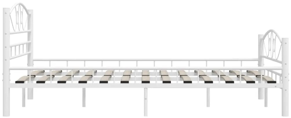 Estrutura de cama metal 140x200 cm branco
