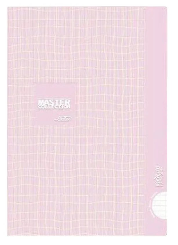 Caderno Agrafado Master Capa Polipropileno Quadriculado A4 48 Folhas 90gr