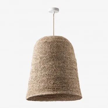 Lâmpada De Teto Suspensa Para Exterior Kayradens Natural - Branco & Ø50 Cm - ↑60 Cm Kayradens - Sklum