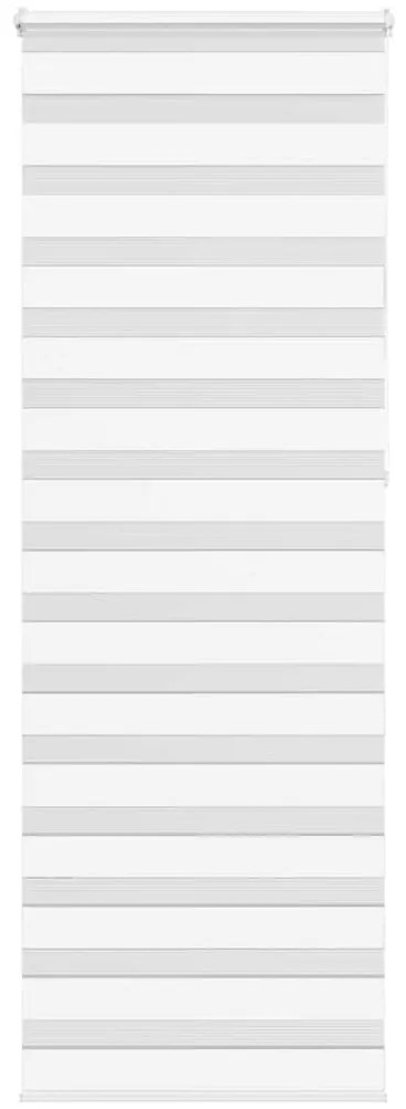 vidaXL Cortina de zebra 70x230 cm largura do tecido 65,9 cm poliéster