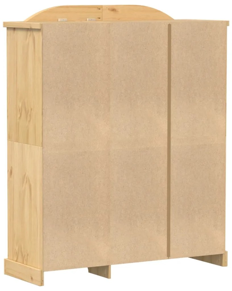 Roupeiro Corona 151,5x52x186 cm madeira de pinho maciça