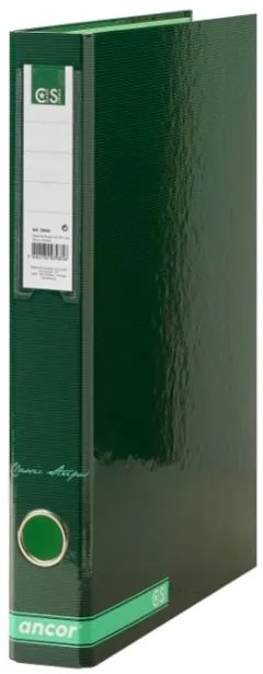 Pasta Arquivo Ancor Lombada Estreita Classico Verde Liso 4105 Classic Stripes