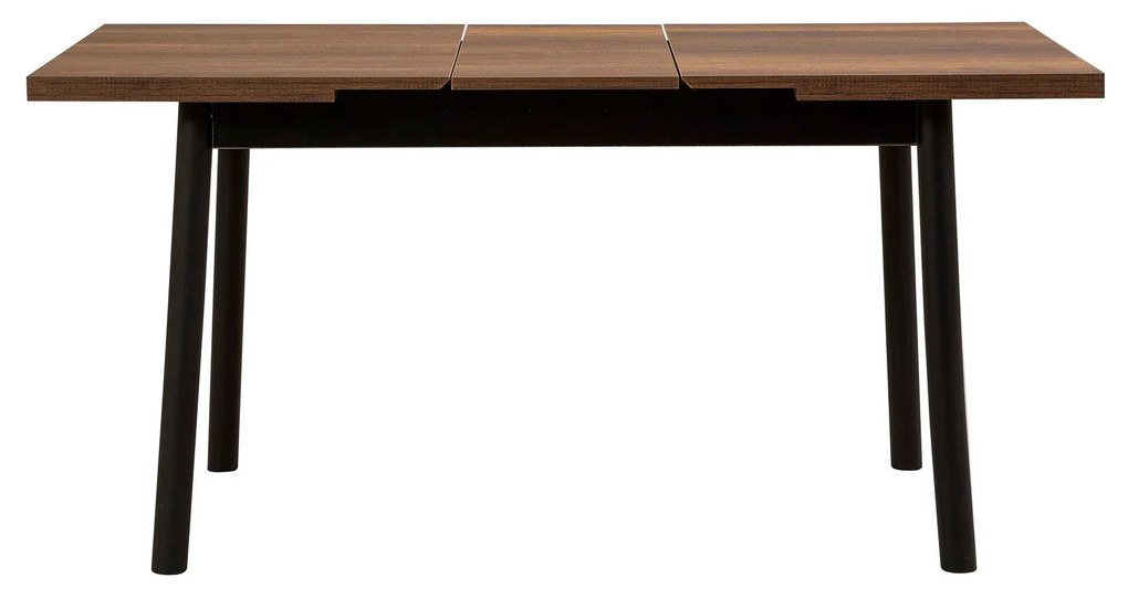 Mesa de Jantar Extensível Oliver – Preto – 120/153 x 77 x 75 cm