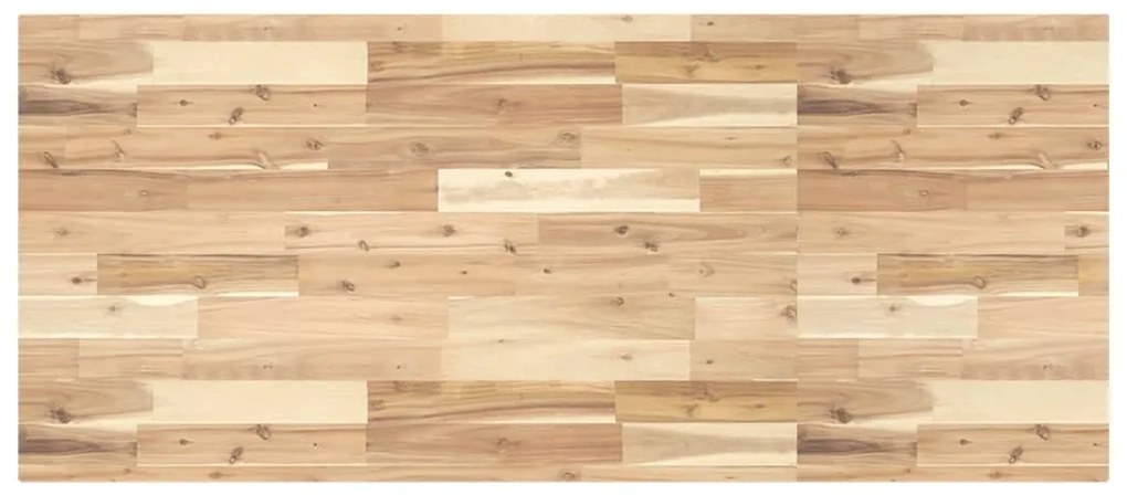 vidaXL Tampo p/ móvel casa de banho 140x60x4 acácia maciça não tratada