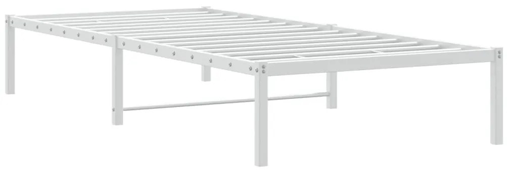 Estrutura de cama metal 90x190 cm branco