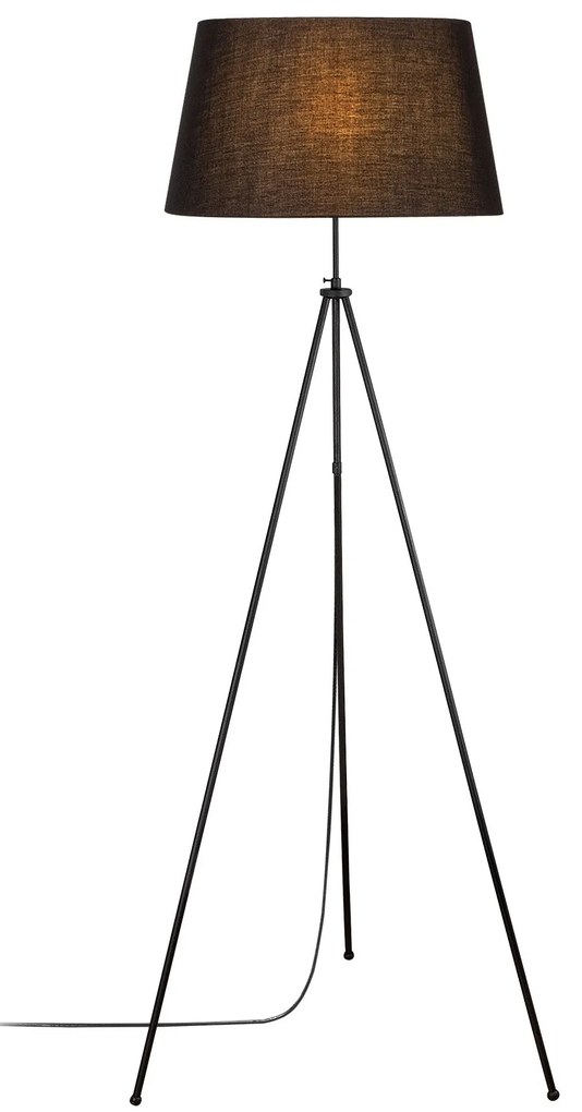 Candeeiro de Pé Tripod – Preto – 65 x 65 cm