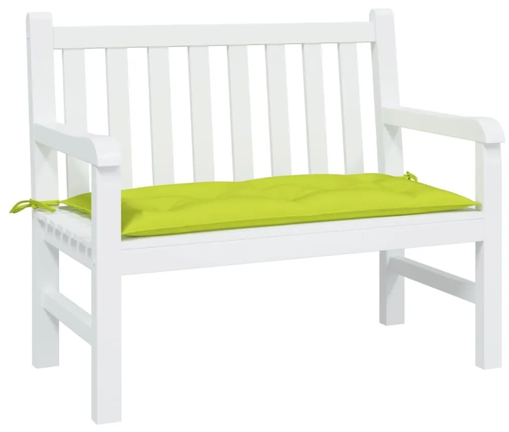 vidaXL Almofadão p/ banco de jardim tecido oxford verde brilhante