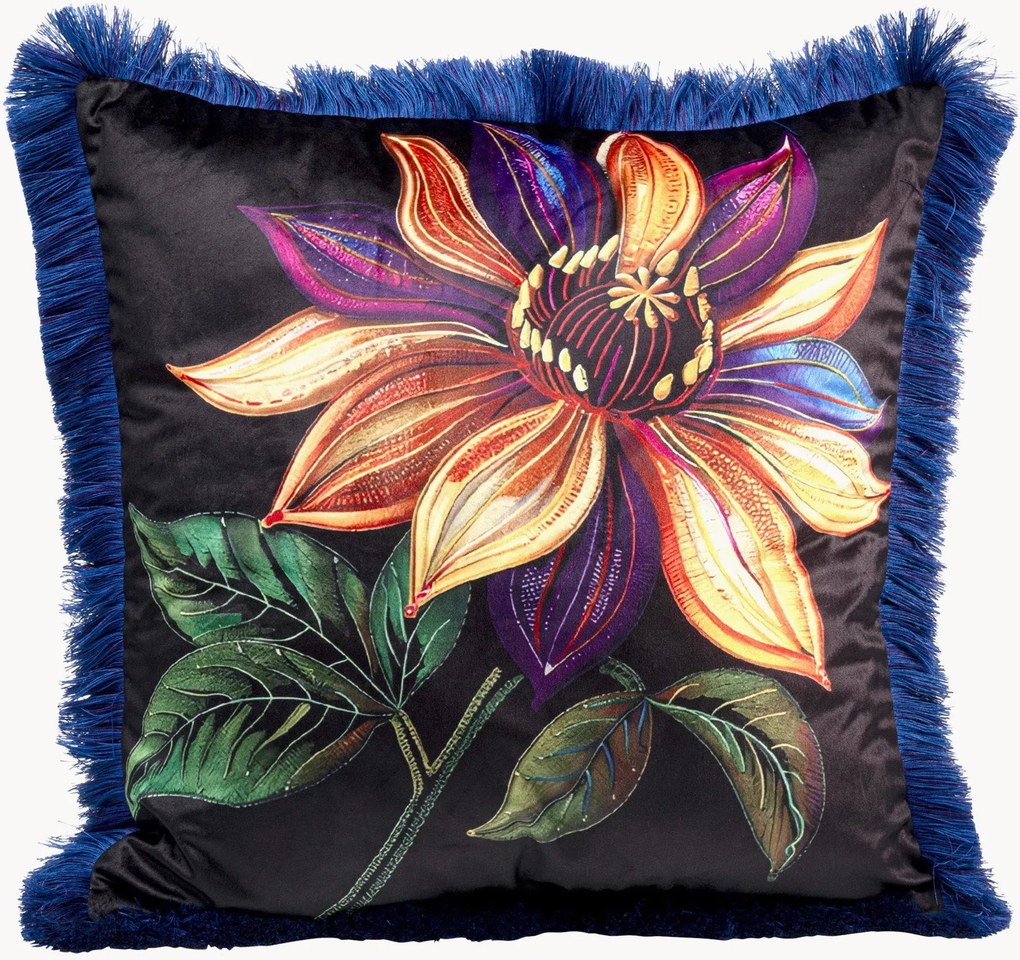 Almofada de veludo Jungle Bloom