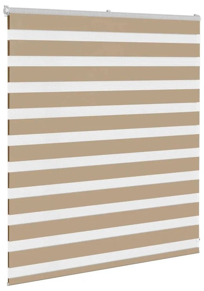Cortina de zebra 130x100 cm largura do tecido 125,9cm poliéster