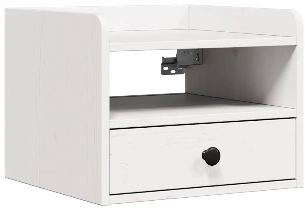 Mesas de cabeceira com gaveta 2 pcs Branco 38 x 36 x 29,5 cm