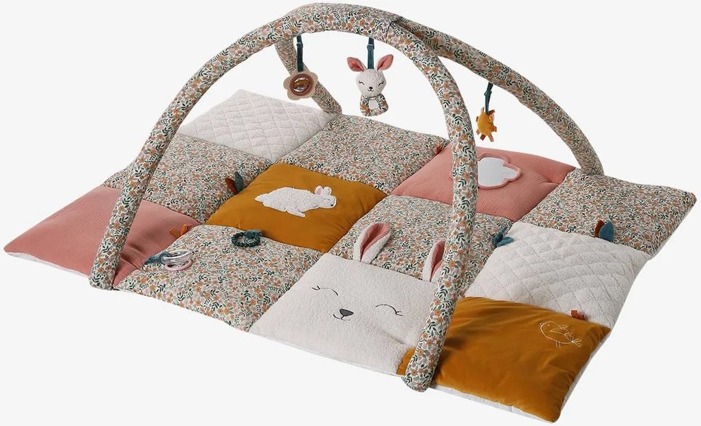 Tapete de atividades flexível e evolutivo, Tanzânia rosa