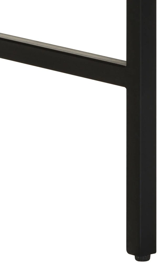 Mesa 80x50x75 cm Madeira Sólida de Manga Crua
