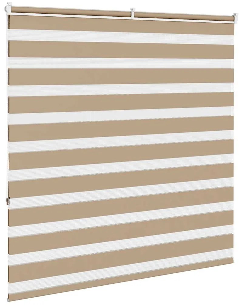 Cortina de zebra 145x150 cm largura do tecido 140,9cm poliéster