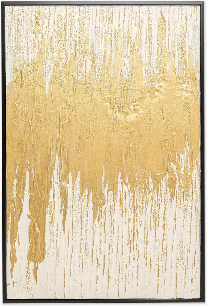 Quadro em tela pintado à mão Abstract