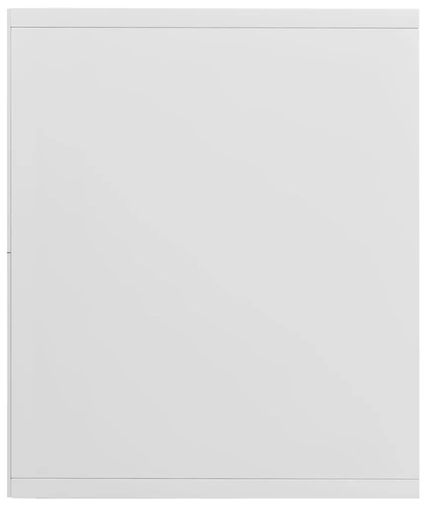 Estante/móvel de TV derivados de madeira branco brilhante