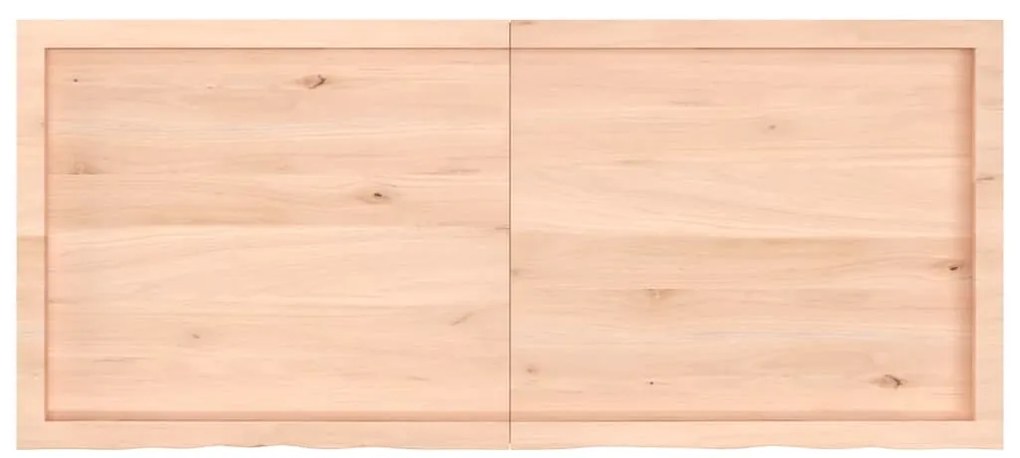 Prateleira de parede 140x60x(2-6)cm carvalho maciço não tratado