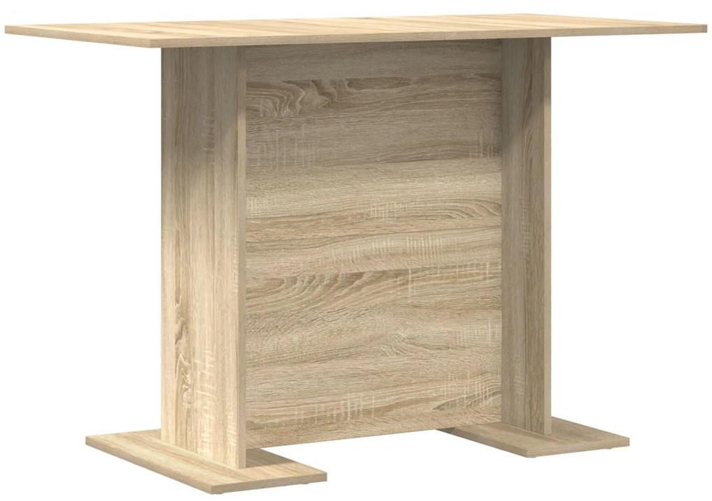 Mesa de Jantar vidaXL Sonoma Carvalho 110x60x75 cm Madeira Engenharia