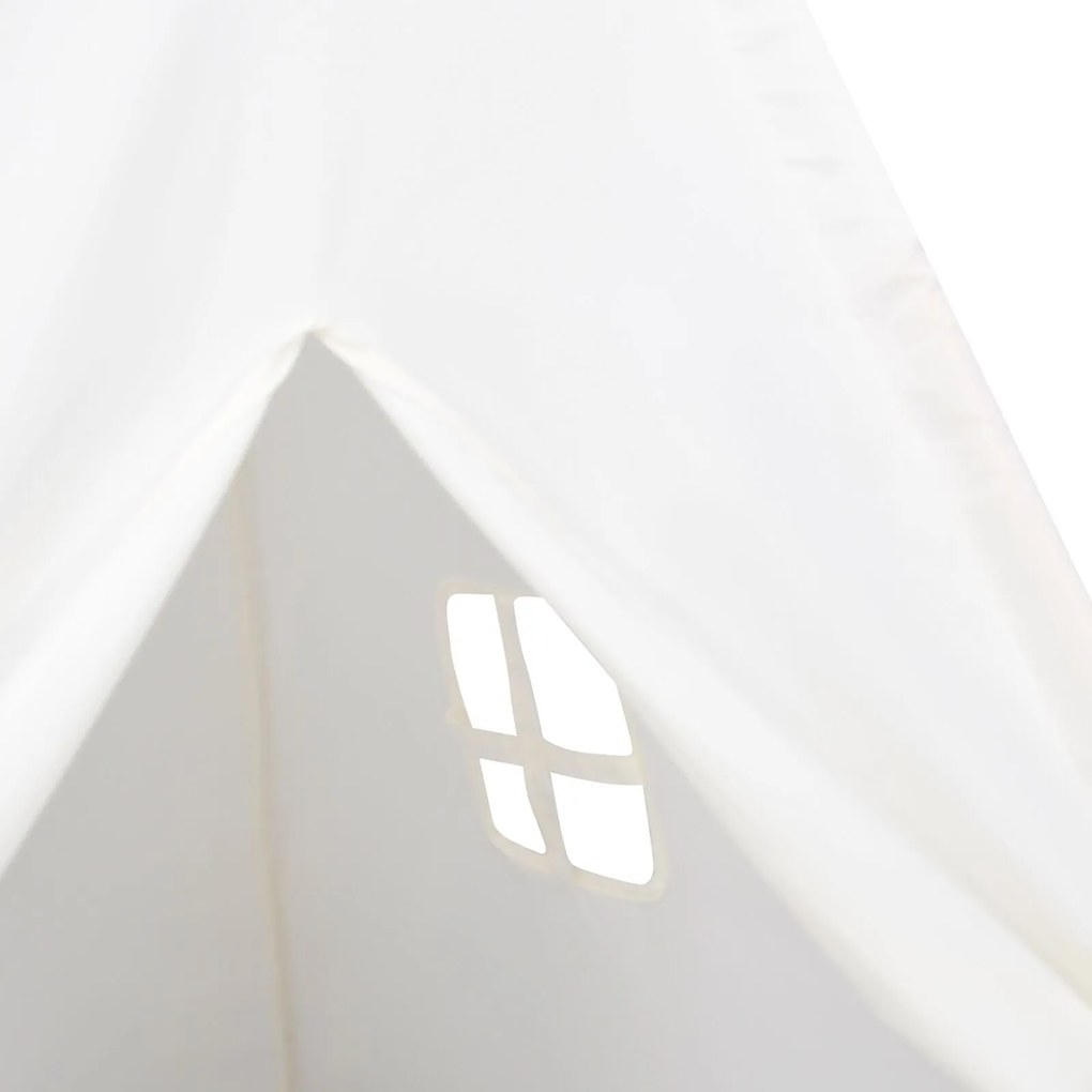 Tenda Teepee para Crianças com Bolsa em Pêssego e Bola de Brincar Bran