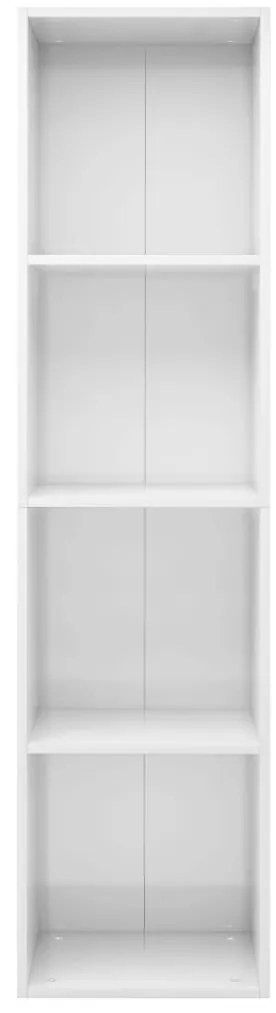 Estante/móvel de TV derivados de madeira branco brilhante