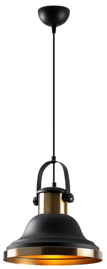 Candeeiro Chandelier Dodo – Preto – 30 x 30 cm