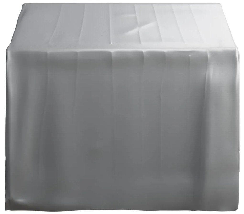 Tenda de armazenamento 180x180 cm aço galvanizado cinzento
