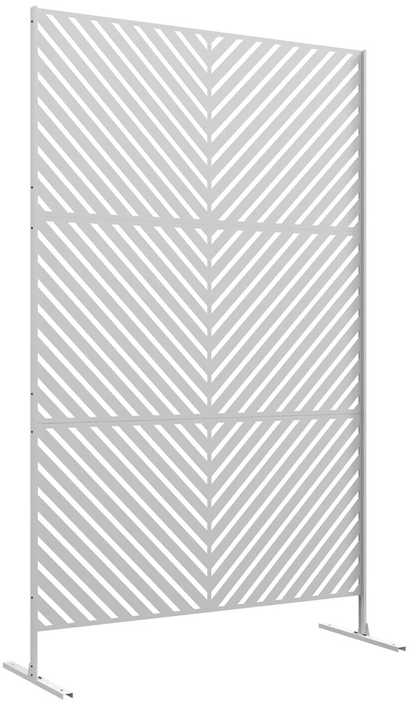 Biombo de Exterior Separador de Ambientes com 3 Peças com Padrão de Li