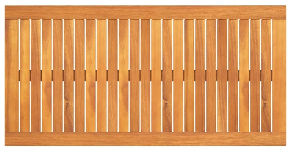 Mesa de centro 100x50x33 cm madeira de acácia maciça
