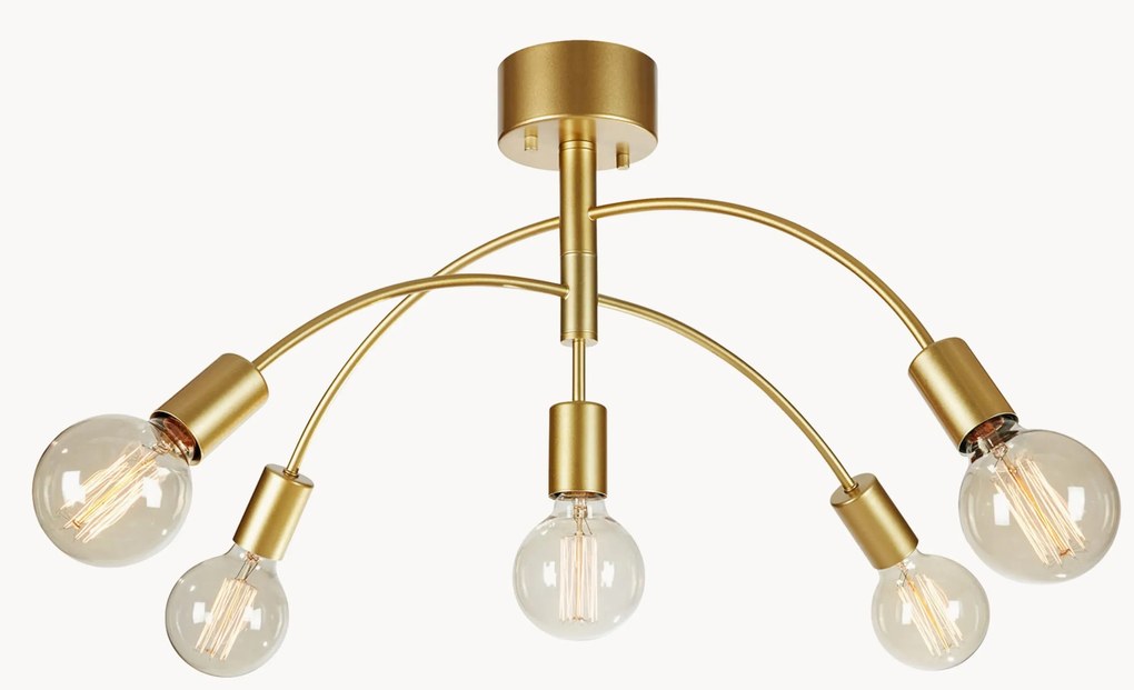 Candeeiro de teto grande em metal Cygnus