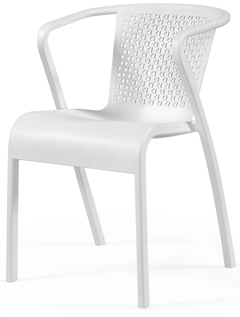 Cadeira tuga – Conjunto com 20 cadeiras de polipropileno com fibra de vidro. Cor Cinza Gelo Pastel