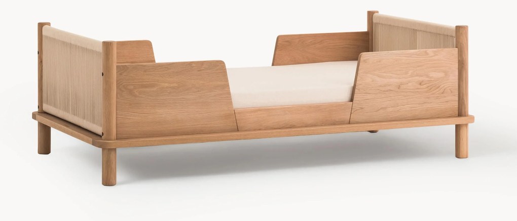 Cama de criança em madeira de carvalho Latitude, 70 x 140 cm