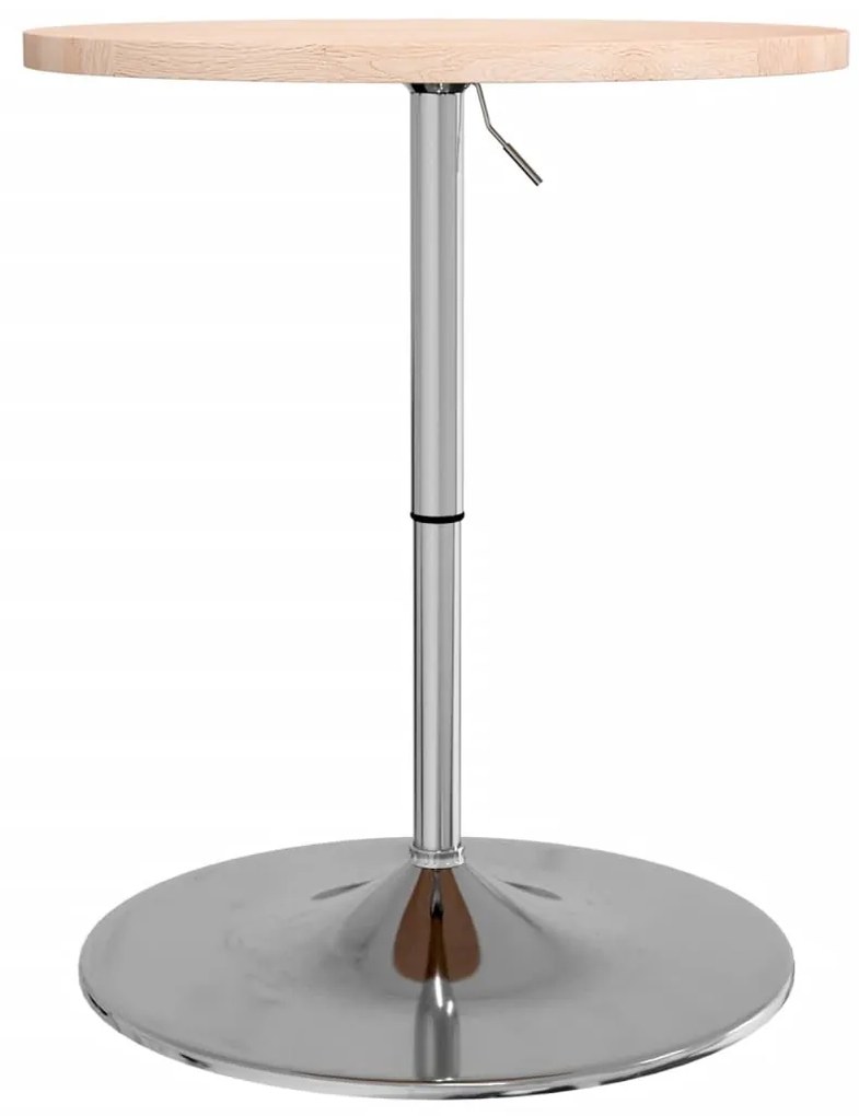 Mesa de bar Ø60x90,5 cm madeira de carvalho maciça