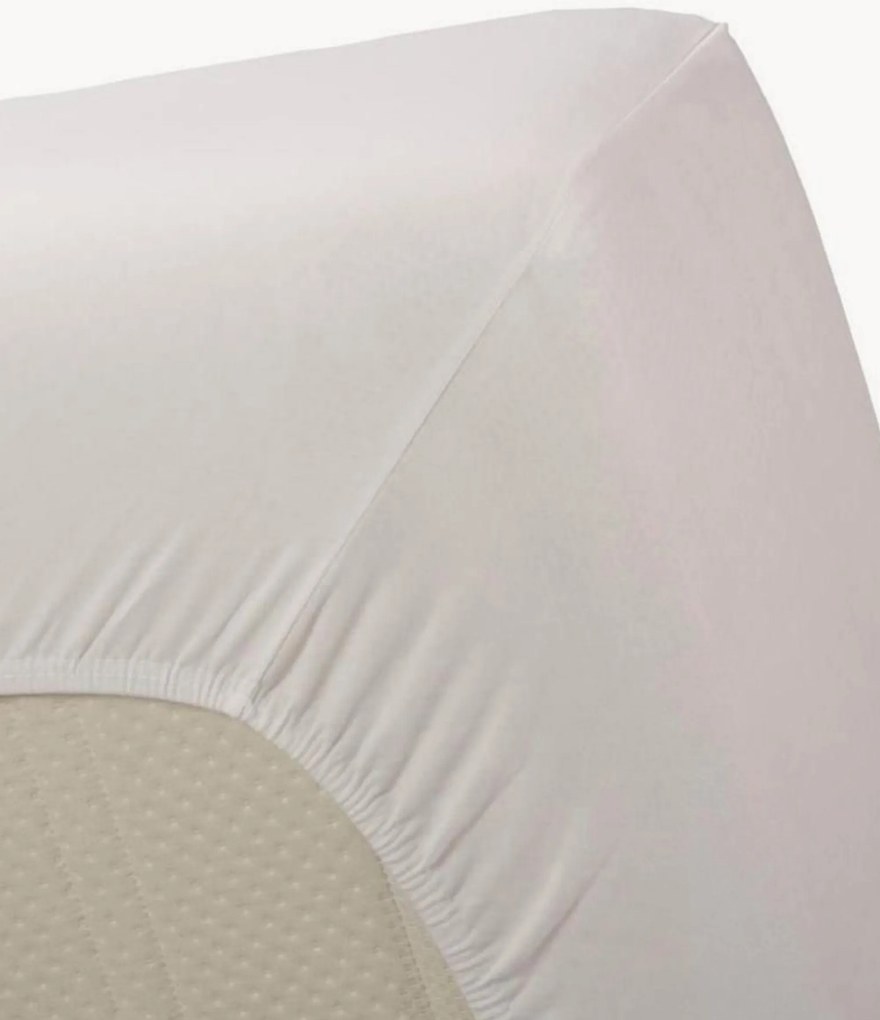 Lençol elástico em jersey de algodão para cama boxspring Jerry