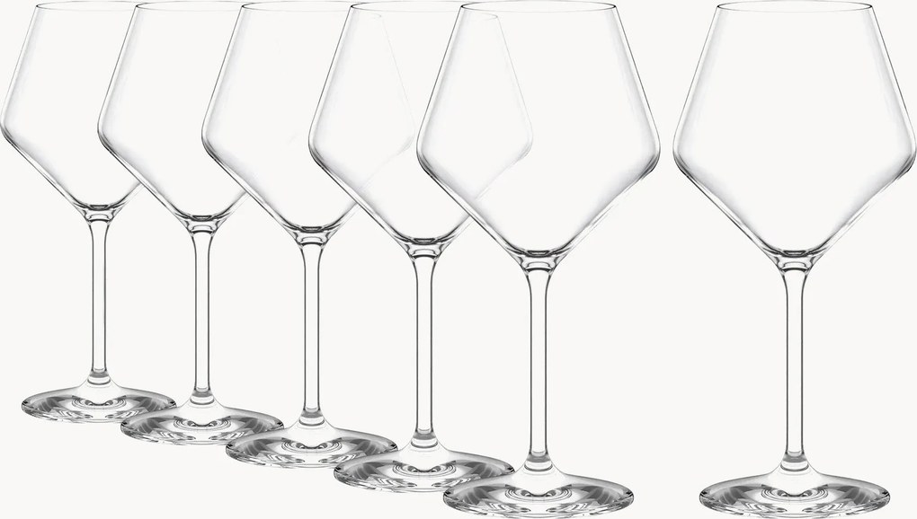 Copos de vinho tinto da Borgonha Revolution, conjunto de 6