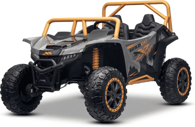 Buggy elétrico para crianças Arctic CAT XXL 4x4 24V,dois lugares, rodas EVA macias, motores potentes, bateria de lítio, suspensão traseira, bancos em