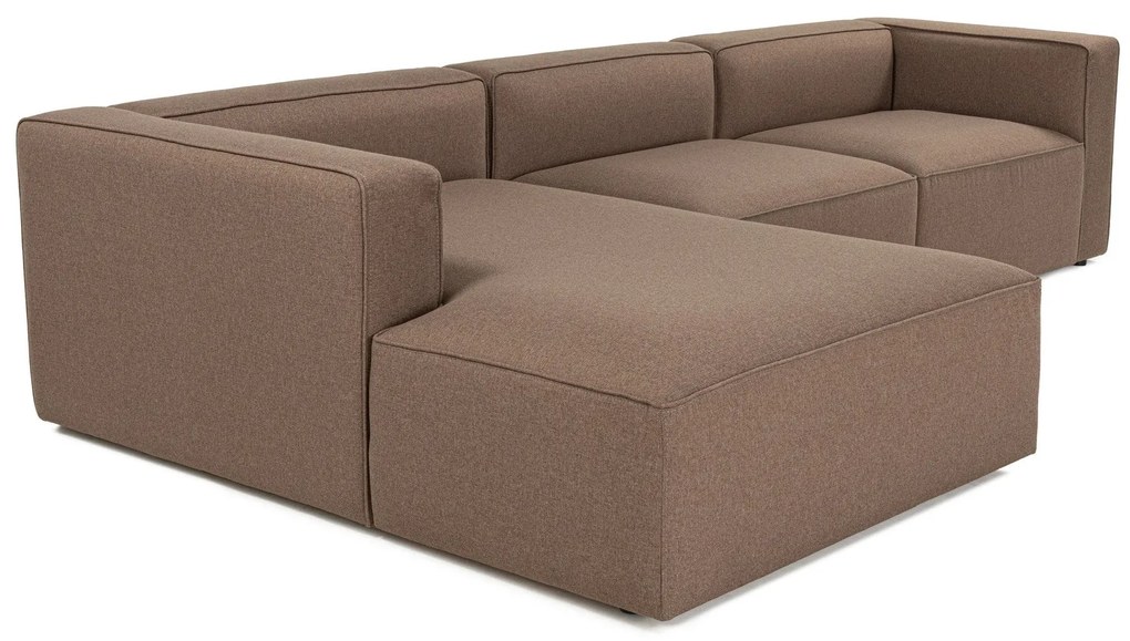 Sofá de Canto Mora XL – Castanho – 320 cm