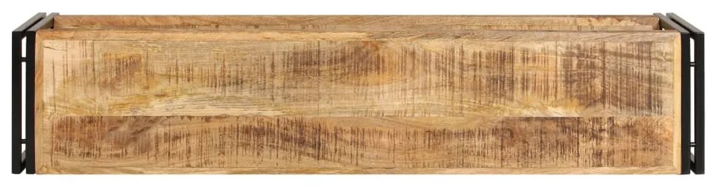 Móvel de TV 150x30x40 cm madeira de mangueira maciça