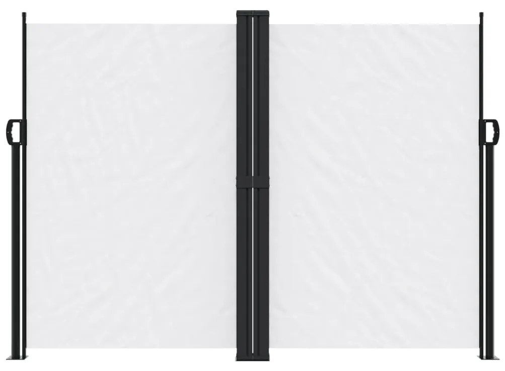 Toldo lateral retrátil 180x600 cm branco
