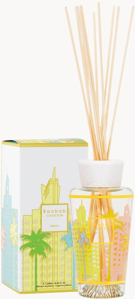 Difusor artesanal My First Baobab Miami (Flor de sal, Pinheiro da praia & Cipreste), 250 ml
