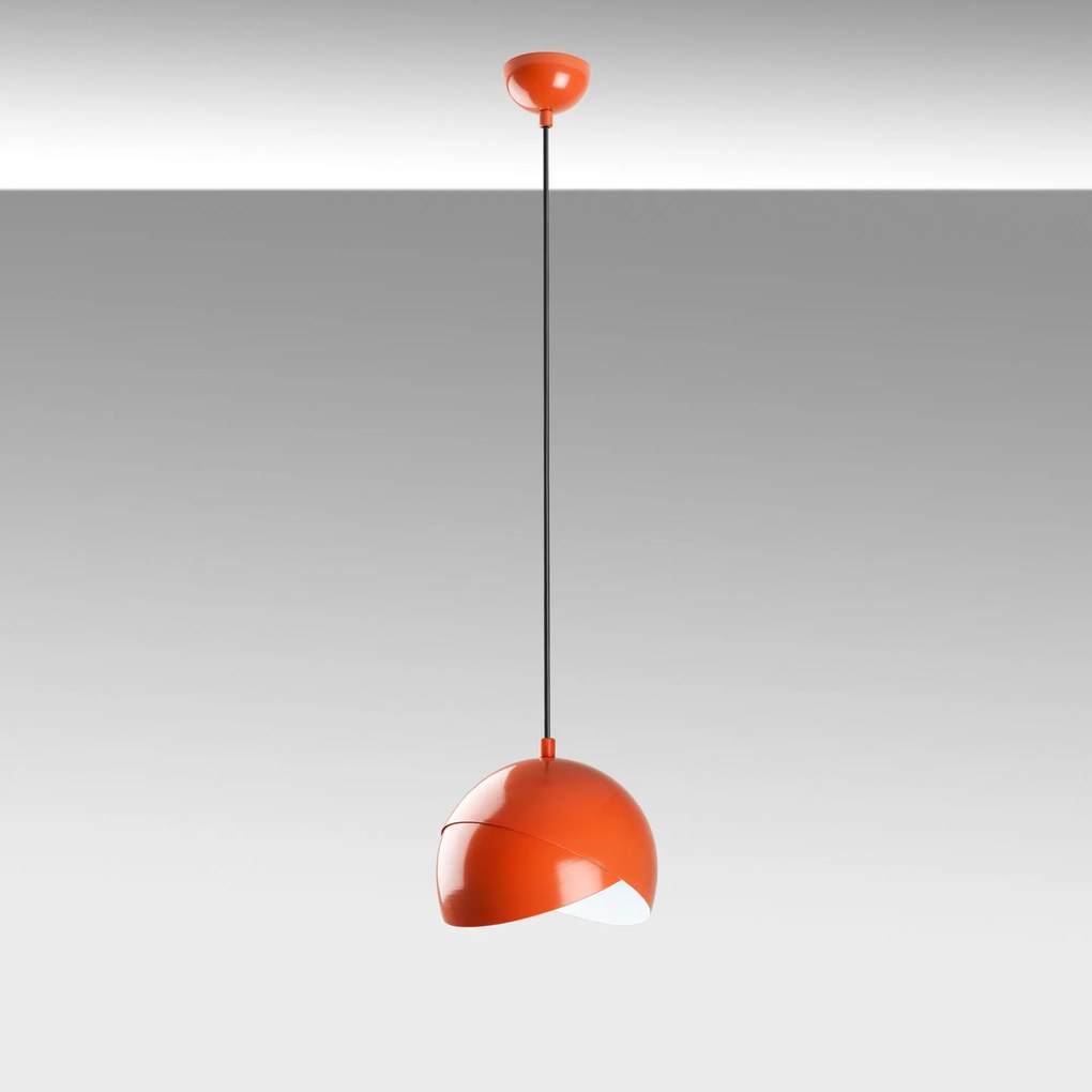 Candeeiro de Teto Pacman – Laranja – Ø20 h:15 cm