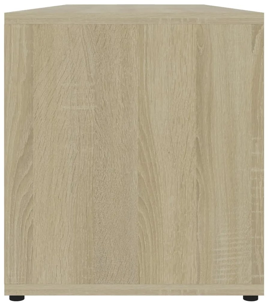 Móvel de TV 120x34x37 cm derivados de madeira carvalho sonoma