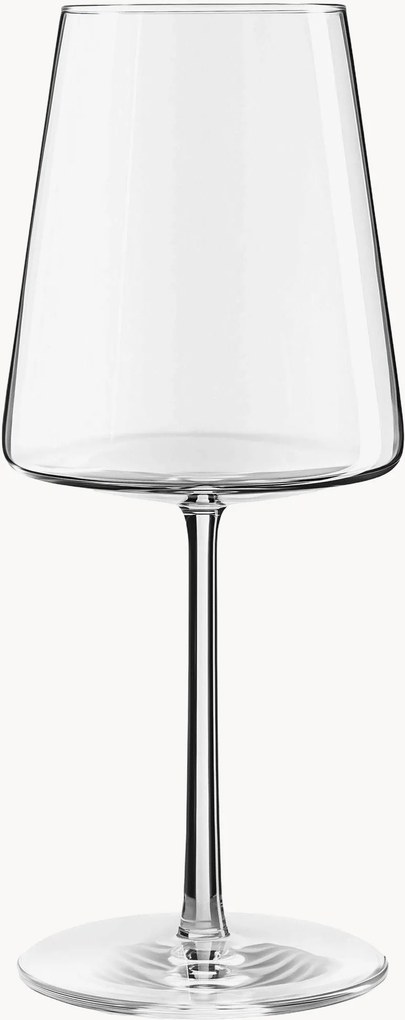 Copos de vinho Bordeaux em cristal Power, conjunto de 6